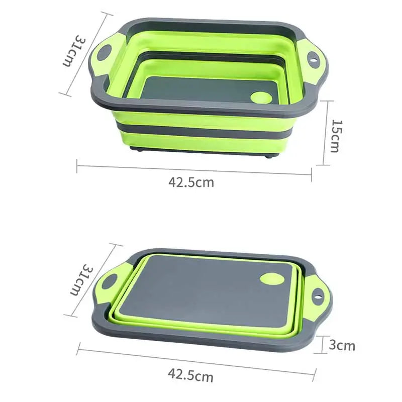 Hopfällbar Diskkorg