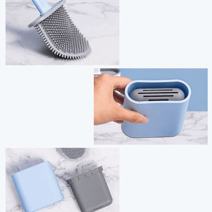 Flexibel Silikon Toalettborste