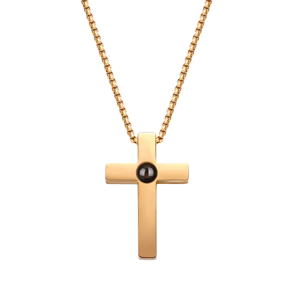 Fotoprojektion Kors Halsband