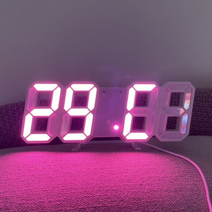 LED Ljusande Klocka