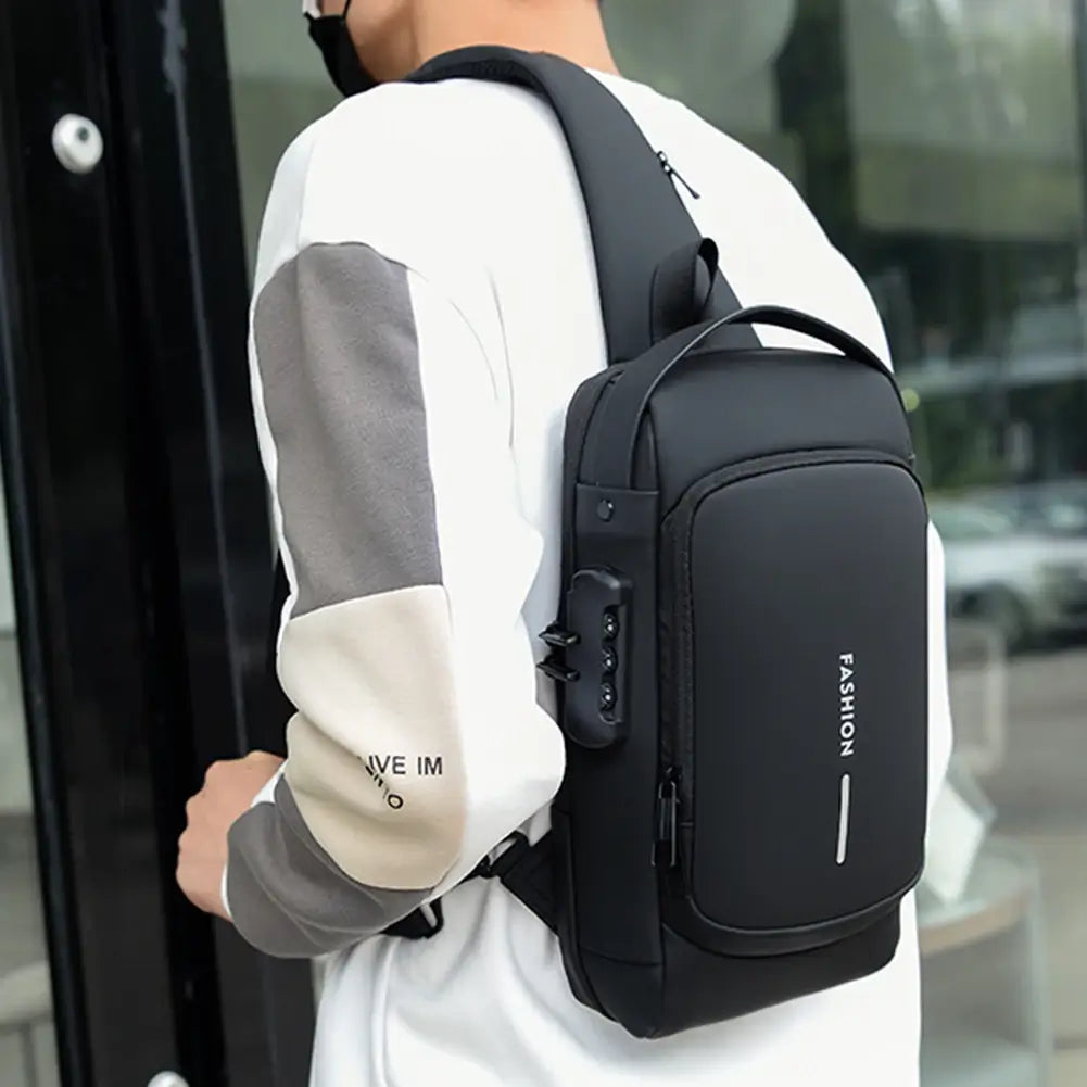 USB-laddning Cross Body Väska