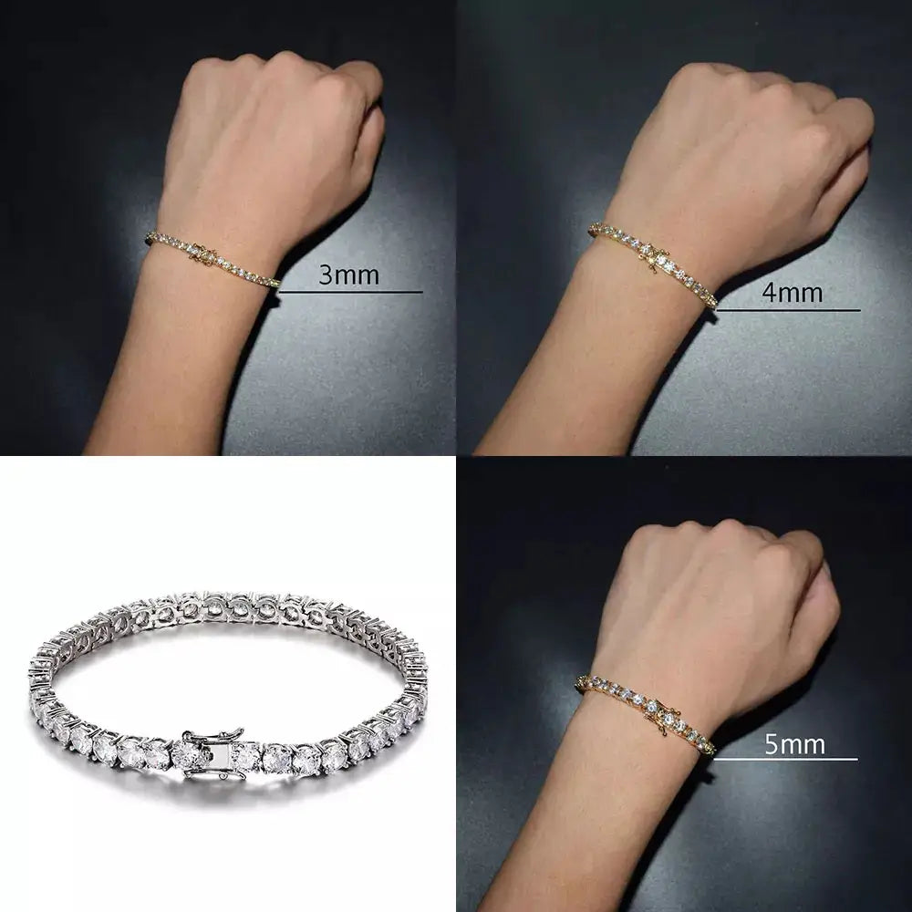 Unisex Cubic Zircon Armband