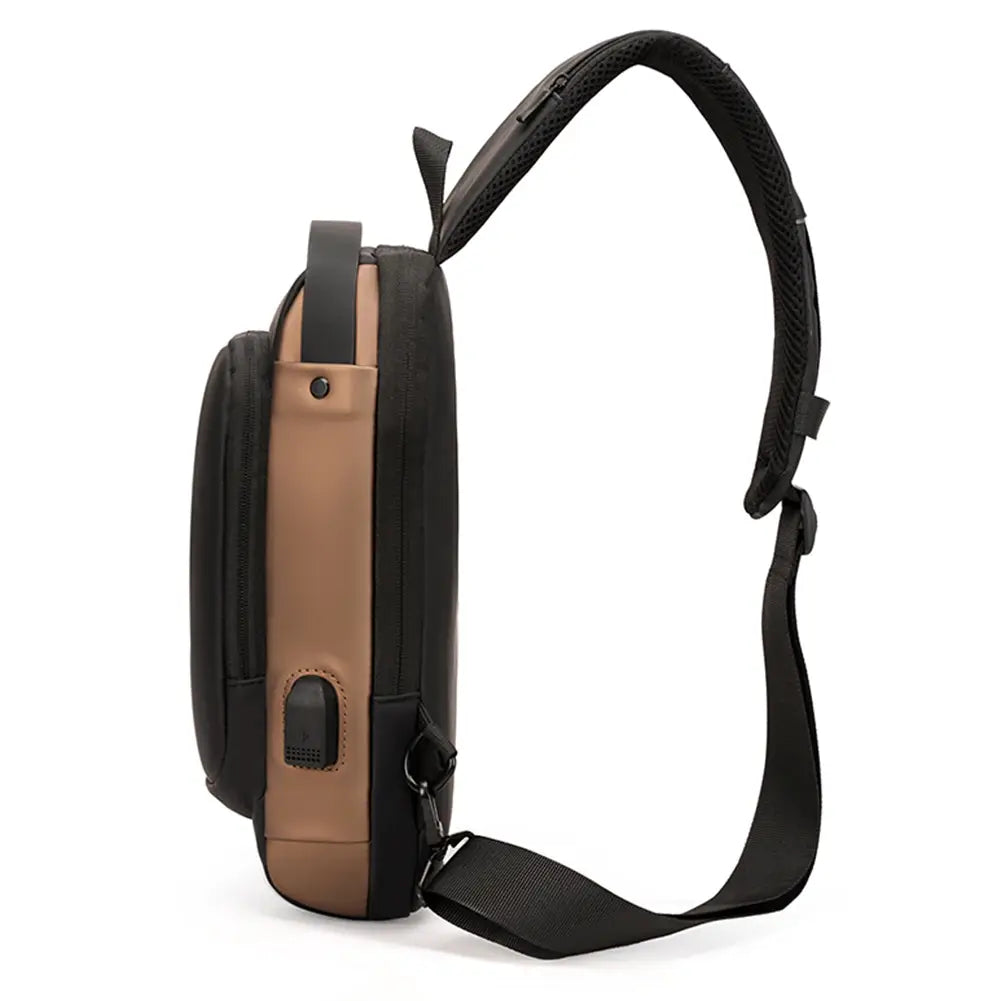 USB-laddning Cross Body Väska