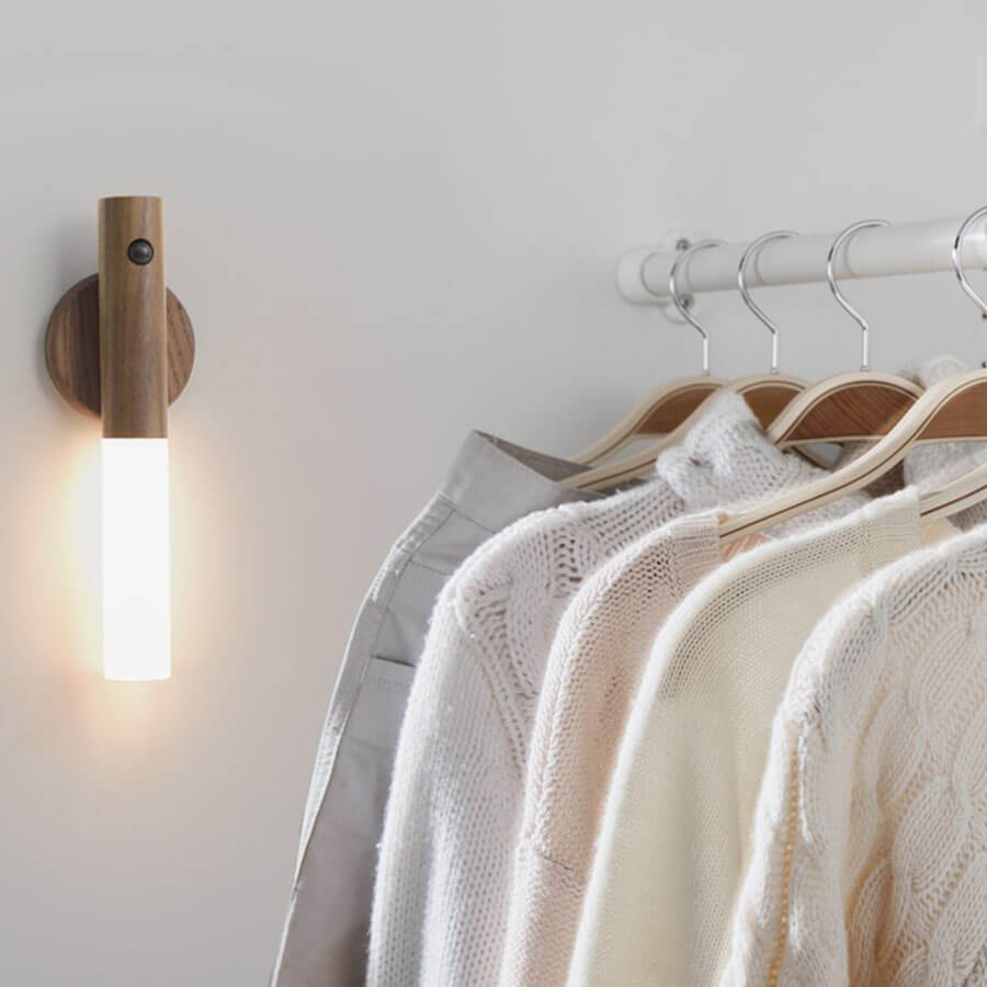 Ultraslank Rörelseaktiverad Vägglampa