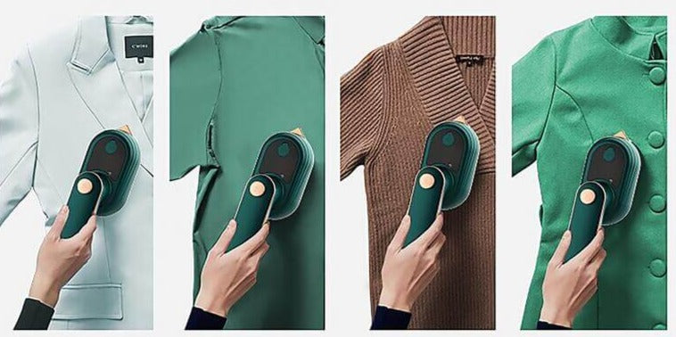 Bärbar ångare för kläder