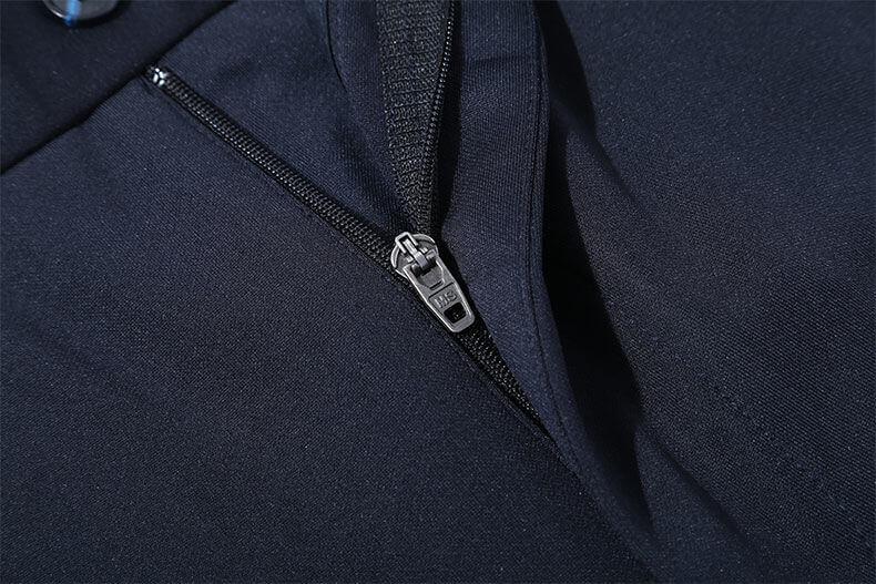 Formella byxor med stretch och skrynkelskydd