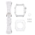 Apple Watch genomskinligt fallband