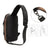 USB-laddning Cross Body Väska