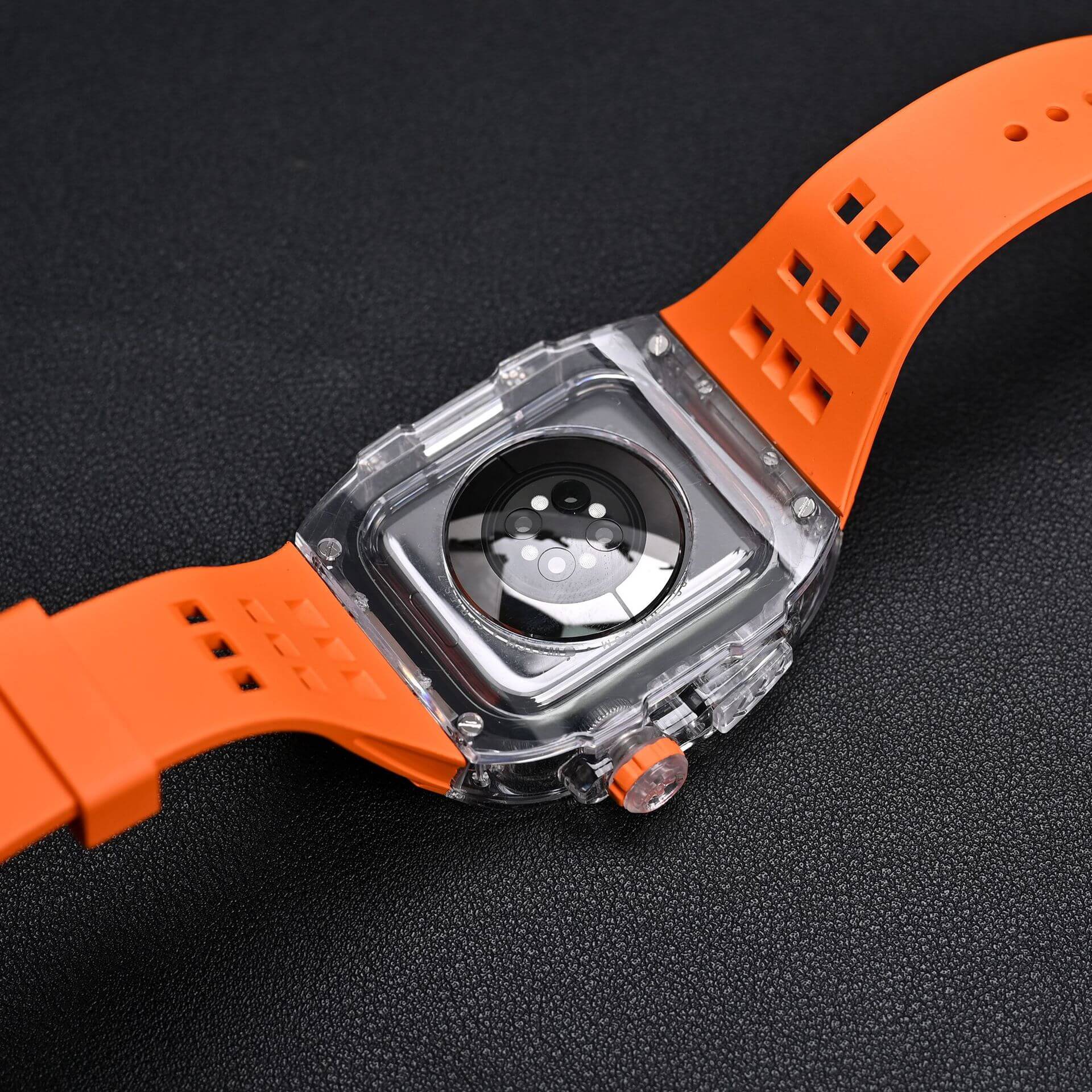 Apple Watch genomskinligt fallband