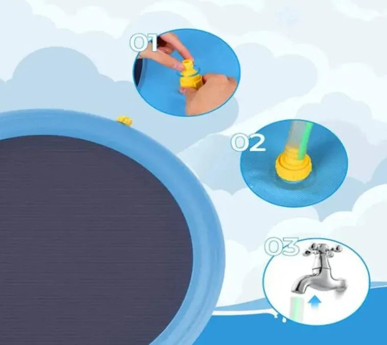 Splash & Spray Summer Pet Pool