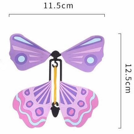 Magisk Uppblåsbar Fladdrande Fjäril