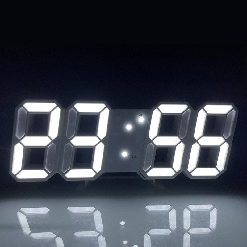 LED Ljusande Klocka
