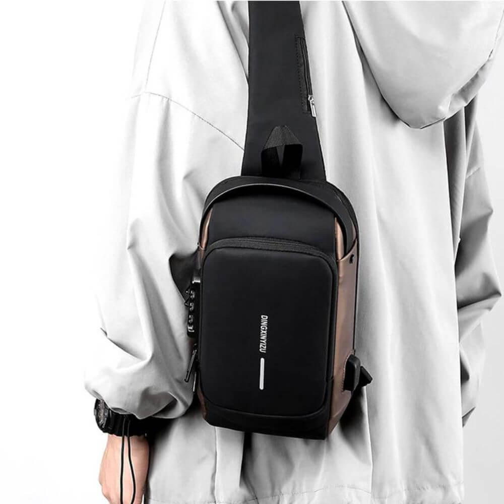 Mäns Anti-Stöld Slingväska