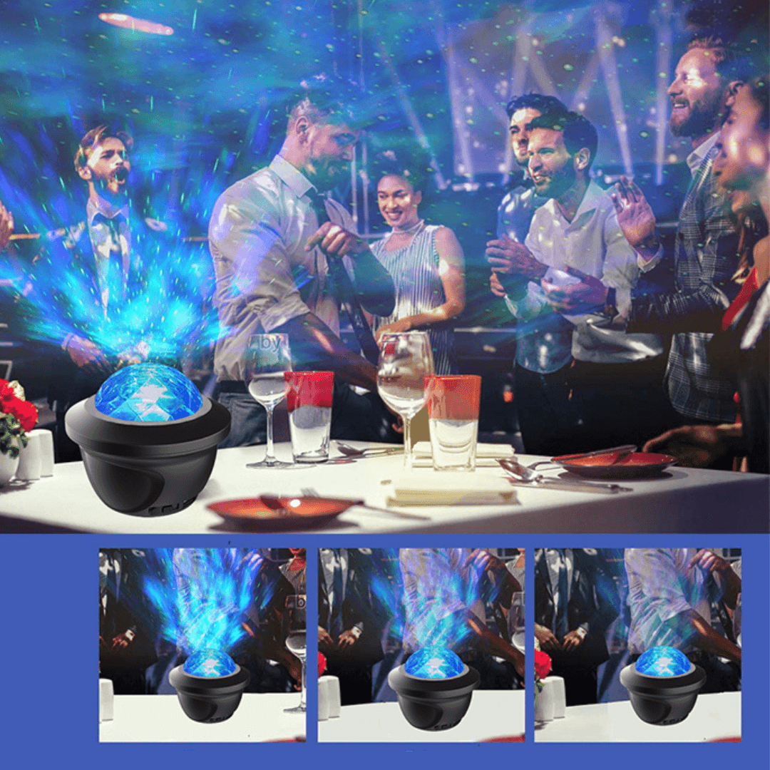 Galaxy Högtalare Party Ljus