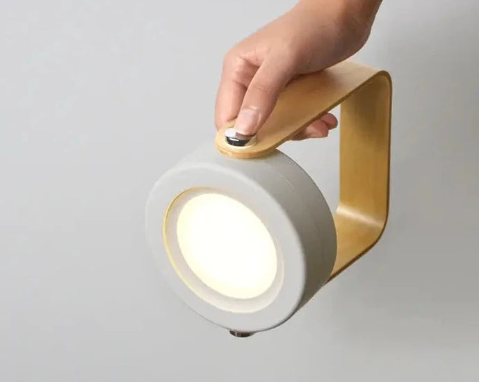 Fällbar touch LED campinglampa