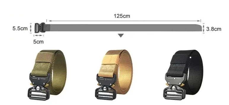 Kraftigt Taktiskt Bälte