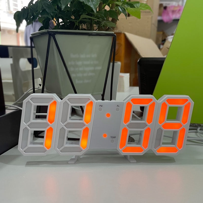 LED Ljusande Klocka