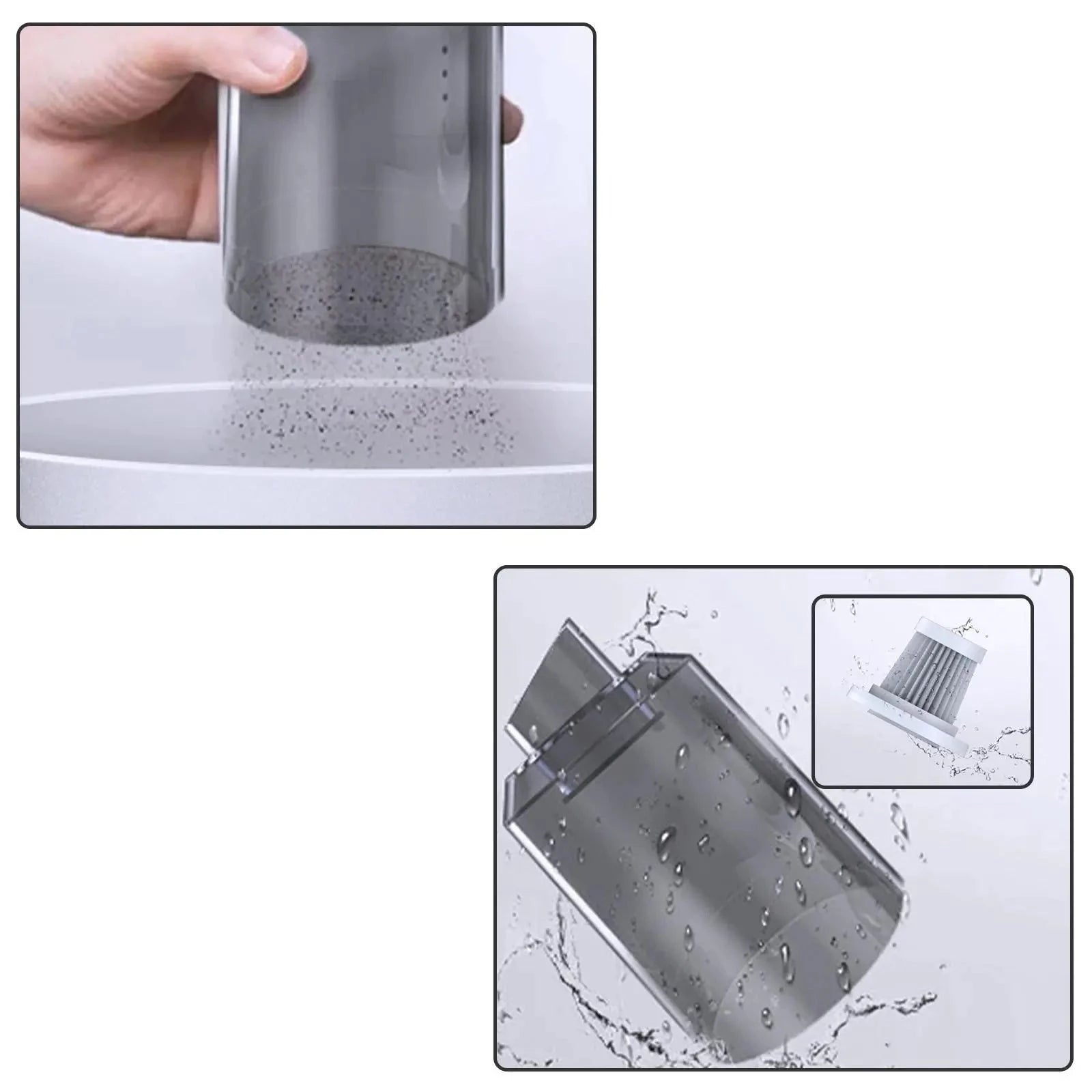 Handheld Dual-Use Vacuum and Air Blower