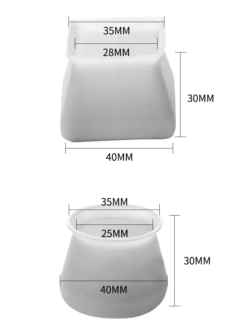 Golvskyddskuddar av silikon