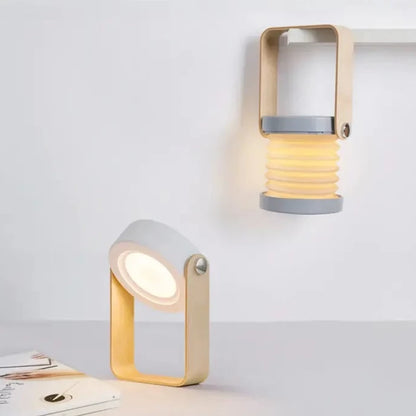 Fällbar touch LED campinglampa