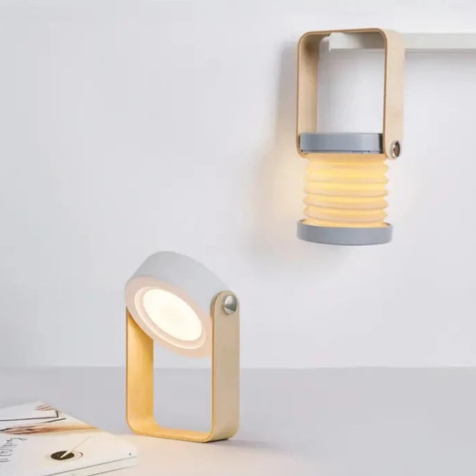 Fällbar touch LED campinglampa