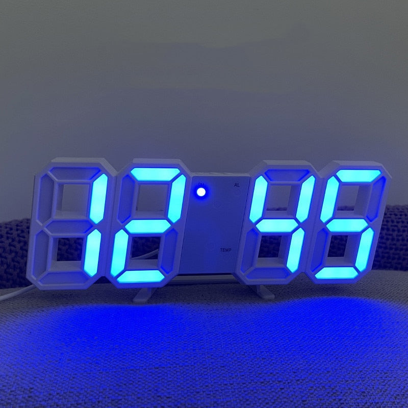 LED Ljusande Klocka