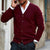 Cardigan Herr Modern Design Mjuk Material med Fickor 1