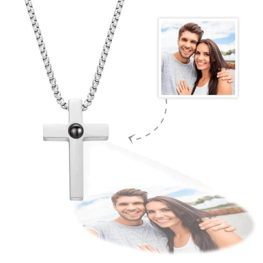 Fotoprojektion Kors Halsband