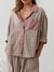 Dam Pyjamas Set Fleece Mjuk och Bekväm med Fickor 5