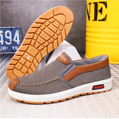 Casual loafers i plusstorlek för män