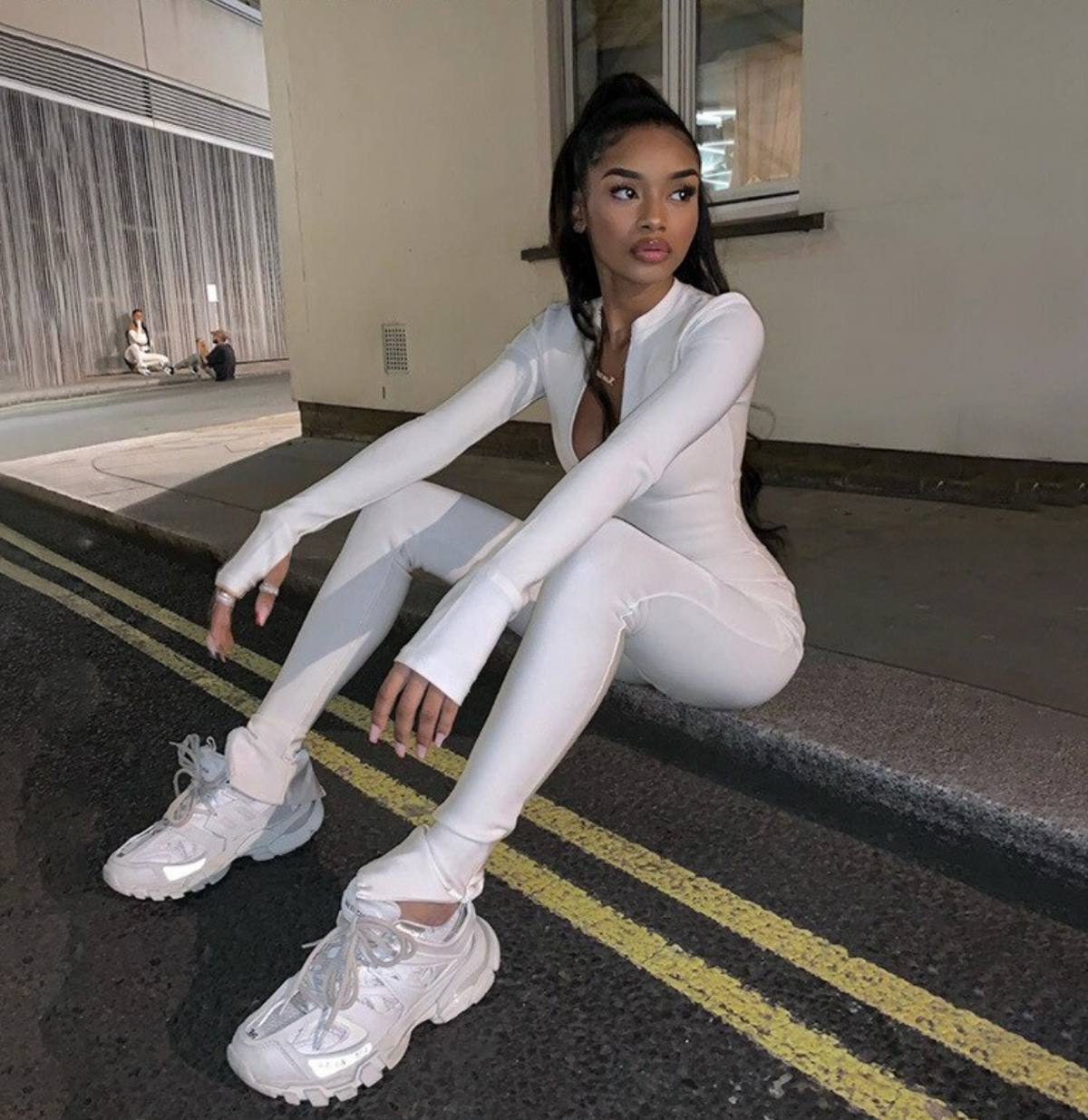 Dam Jumpsuit BodyCon Elegant Polyester Smoothing Fit-5