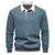 Variant image for Mäns Långärmad Poloshirt Klassisk Krage Bomull-22