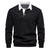 Variant image for Mäns Långärmad Poloshirt Klassisk Krage Bomull-8