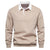 Variant image for Mäns Långärmad Poloshirt Klassisk Krage Bomull-35