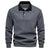 Variant image for Mäns Långärmad Poloshirt Klassisk Krage Bomull-15