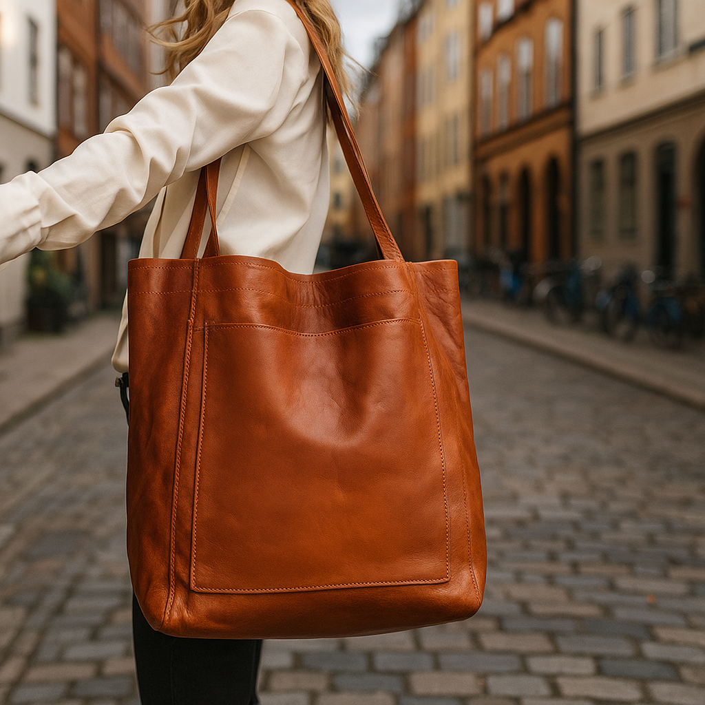Läderväska Dam Handgjord Elegant Rymlig Läder | Läderväska Dam | Handgjord Läderväska | Elegant Rymlig Läderväska