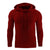 Hoodie Herr Modern Design Mjuk Bomull