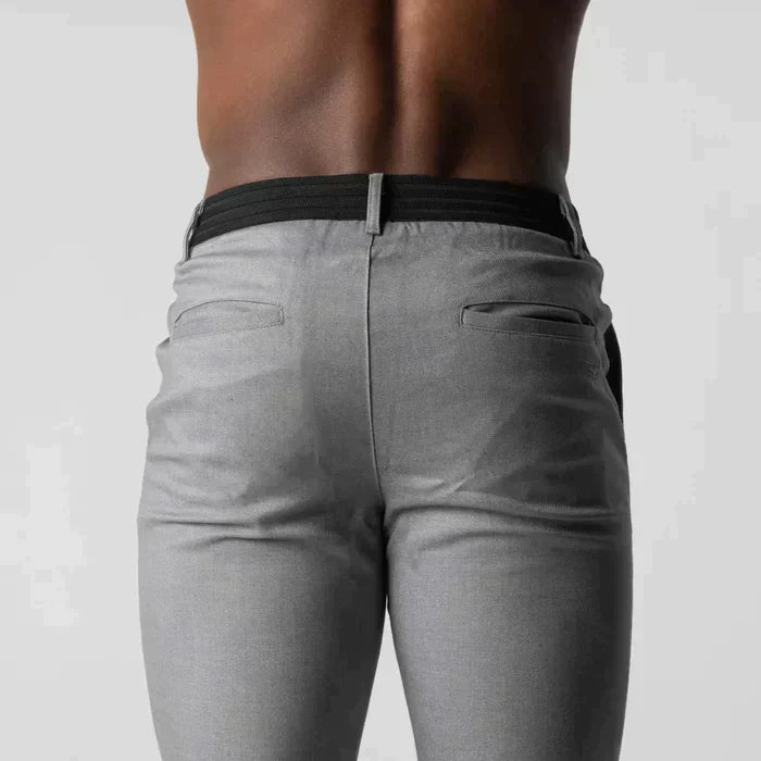 Herrbyxor Chinos Slim Fit 100% Bomull Modern Design-4