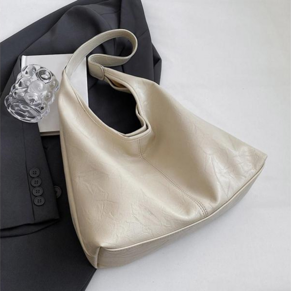 Dam Handväska Rymlig Imitationsläder Elegant 5