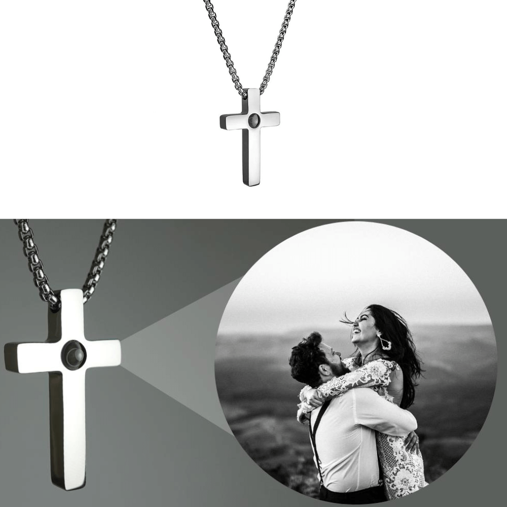 Fotoprojektion Kors Halsband