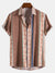 Variant image for Herrskjorta Lätt Vintage Look 100% Bomull Avslappnad Snitt-9