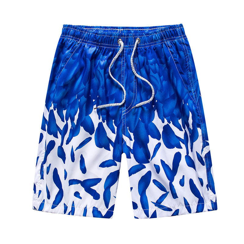 Strandshorts med tryck för män