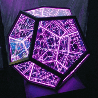 3D Geometrisk Nattlampa