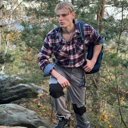 Variant image for Herrskjorta Flanellfodrad Casual 100% Bomull-18