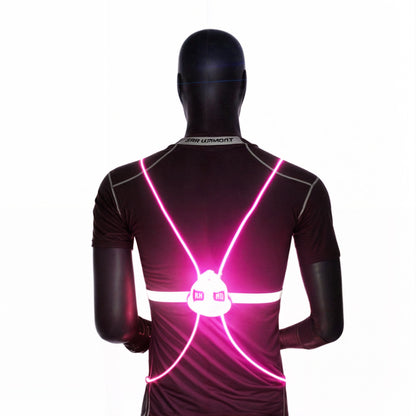 LED-reflekterande säkerhetsväst