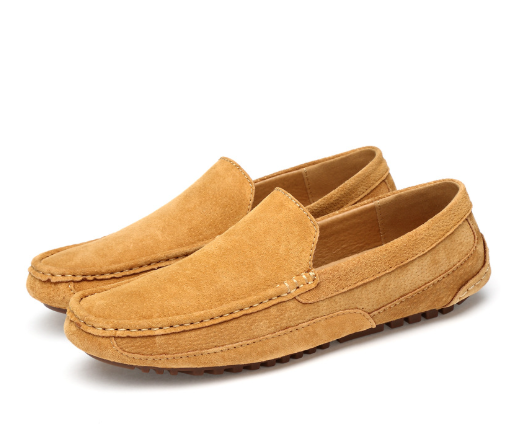 Herrskor Loafers Läderstil Elegant Komfort