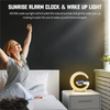 Smart Lampa med Bluetooth Högtalare och Trådlös Laddning i Elegant Design-2