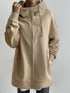 Variant image for Dam Hoodie Sportig Dragkedja 100% Bomull-17