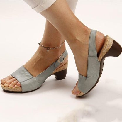 Dam Sandaler Ortopedisk Flexi Fit Design для Komfort och Stil-1
