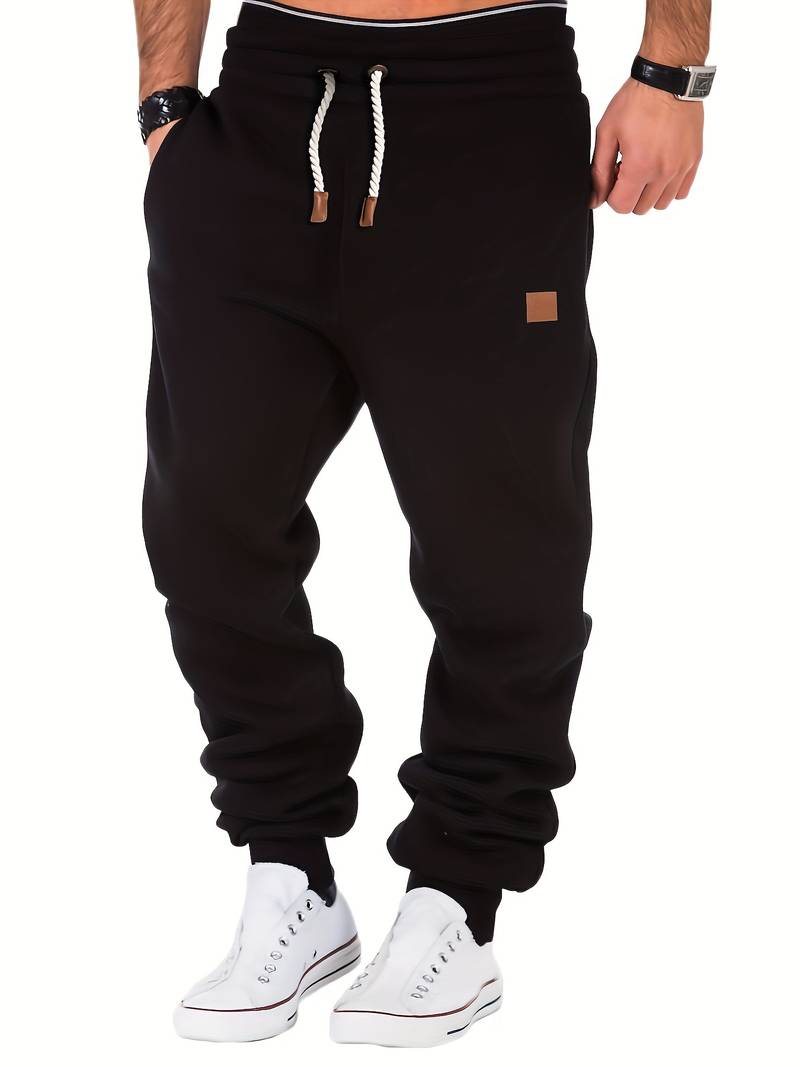 Variant image for Herrbyxor Löst Sittande Casual med Sladddragning 100% Bomull-9